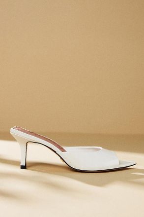 Vicenza Pointed-Toe Mule Heels