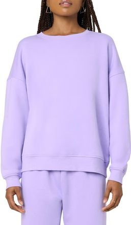 Florence By Mills Cozy Crush Oversize Sweatshirt in Millie Lavender at Nordstrom, Size Xx-Large