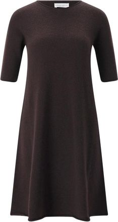 Roberto Collina Abito midi in misto cashmere - - Dresses - Donna - Marrone - M
