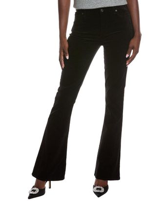 7 For All Mankind Ali Black High Waist Jean
