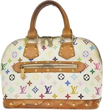 Louis Vuitton Pre-owned Handbags, female, Multicolor, Size: ONE SIZE Pre-owned Vintage Canvas Handbag