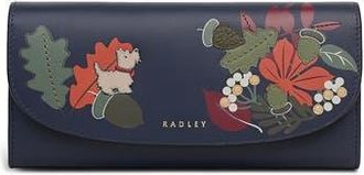 Radley London Acorntopia Large Leather Flapover Wallet in Ink at Nordstrom Rack