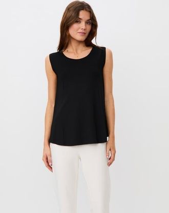 Masai Maelisa Scoop Neck Sleeveless Top in Black at Nordstrom, Size X-Large