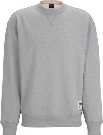 BOSS Felpa Wecircular - Grigio