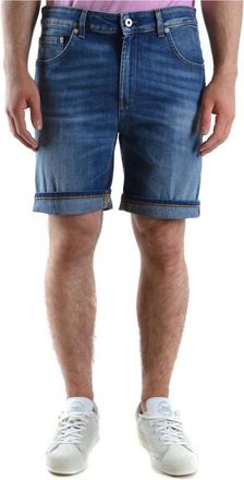 Dondup Denim Broek - Heren - Denim shorts - Blauw - W31 - Denim - Korte Broeken