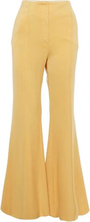 Celine Pantaloni ampi in maglia - Giallo