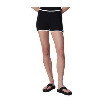 Courr&egrave;ges Short Shorts, female, Black, Size: XS Contrast Mini Short