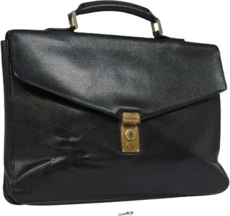 Chanel Pre-owned Handbags, female, Black, Size: ONE SIZE Pre-owned Vintage Hand Bag