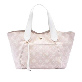 Louis Vuitton Pre-owned Tote Bags, female, Beige, Size: ONE SIZE Pre-owned Cabas Ipanema PM