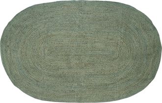 vidaXL Alfombras De &Aacute;rea Verde Oliva 152 X 245 Cm Yute Vidaxl