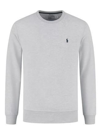 Polo Ralph Lauren Polo Pony crew-neck sweatshirt - men - Cotton/Polyester - M - Grey