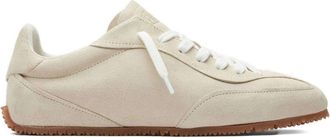 Axel Arigato Beige Daze Runner Minimalistic Suede Sneakers