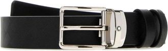 Montblanc Reversible leren riem - Heren - Riemen - Zwart - ONE Size - Leer - Accessoires