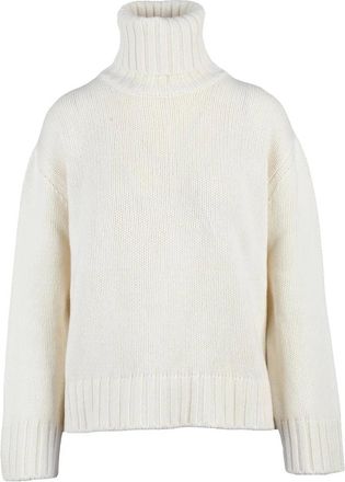 Fabiana Filippi High Neck Sweater - White