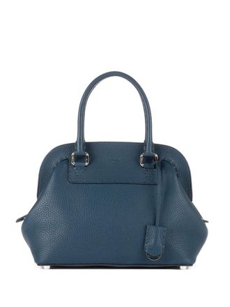 Fendi Adele leather tote bag - Blue