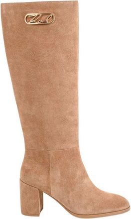 Karl Lagerfeld Botas hasta la rodilla Kinga - Shoes - Mujer - Beige - 40 EU
