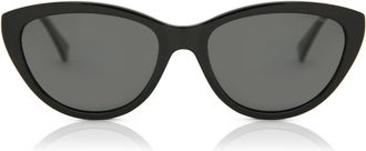 Polaroid PLD 4080/S Polarized 807/M9 Womens Sunglasses Black Size 55