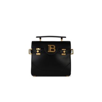 Balmain b-buzz 23 Black Leather Bag