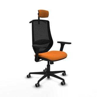 Piqueras y Crespo Piqueras Y Crespo Mardos Silla De Oficina Naranja Ergon&oacute;mica