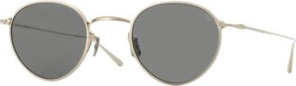 Eyevan 7285 199 Zonnebril - unisex - Zonnebrillen - Grijs - 46 MM - Accessoires