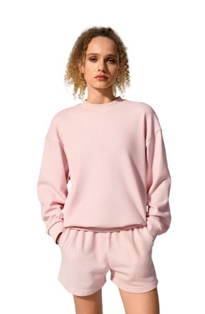 LilySilk Womens Porchlight Balance Crew