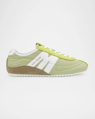 Marc Jacobs The 400 Bleecker Nylon Low-Top Sneakers