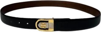 Givenchy Pre-owned Vintage Riem - Dames - Vintage Accessoires - Zwart - ONE Size - Leer - Vintage