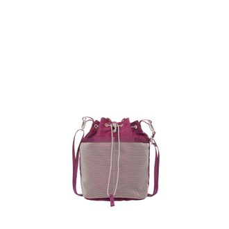 Baboon to the Moon Drawstring Crossbody Pouch in Wildberry at Nordstrom