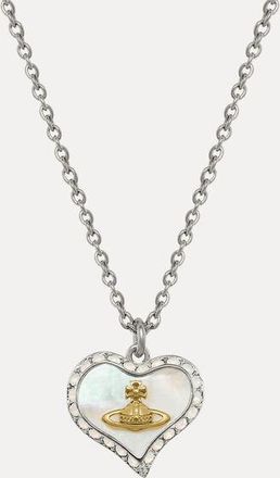 Vivienne Westwood Petra Pendant Necklace Platinum-gold-white-pearl-tint-mop-white-opal Platinum-gold-white-pearl-tint-mop-white-opal Women