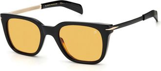 Eyewear by David Beckham DB 7047/S Zonnebril - Heren - Zonnebrillen - Zwart - 51 MM - Accessoires