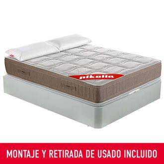 Pikolin Pack colch&oacute;n canap&eacute; almohada blanco 135x190 montaje retirada incluida