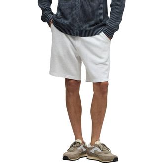 Barefoot Dreams French Terry Shorts in Heather White at Nordstrom, Size Xx-Large