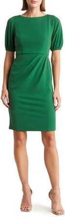 Maggy London Puff Sleeve Sheath Dress in Formal Garden at Nordstrom Rack, Size 14