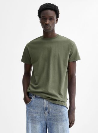 Djab Mens Crew-neck straight T-shirt DJAB 101 Longline fit