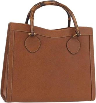 Gucci Pre-owned Handbags, female, Brown, Size: ONE SIZE Pre-owned Hand Bag
