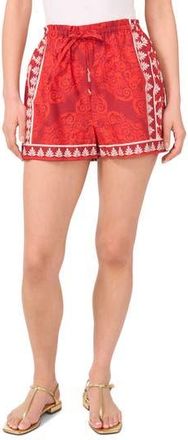 1.State Pleated Shorts in Goji Berry at Nordstrom Rack, Size Xx-Small