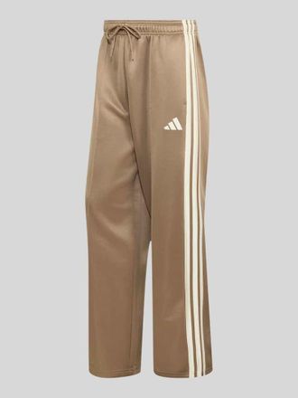 adidas Loose Fit Sweathose mit Baumwoll-Anteil in Beige, Gr&ouml;&szlig;e XXL