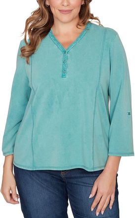 Ruby Rd. French Terry Sweater in Pacific at Nordstrom Rack, Size 3 X