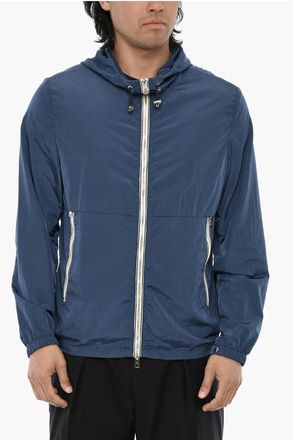 Woolrich Nylon Windbreaker With Hood size Xxl