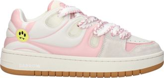 Barrow Witte Leren Lage Sneakers