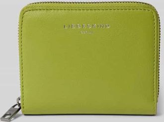 Liebeskind Portemonnaie mit Logo-Pr&auml;gung Modell Conny in Hellgruen, Gr&ouml;&szlig;e 1