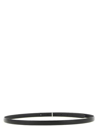 Tom Ford Hammered Goatskin Belt - Black