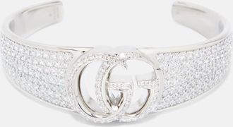 Gucci GG Marmont embellished cuff bracelet