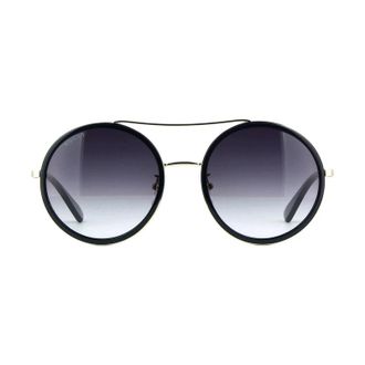 Gucci GG0061S Round-Frame Sunglasses - Black