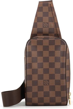 Louis Vuitton Damier Brown Damier Canvas Ebene Shoulder Bag Sling Bag (Pre-Owned)