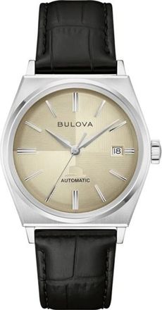 Bulova Horloges - Dames - Horloges - Zwart - ONE Size - Leer - Accessoires