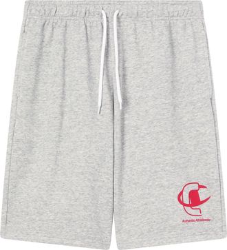 Champion Shorts CHAMPION Graphic Terry Shorts, Herren, Gr. XXL, N-Gr, noxm, Obermaterial: 55% Baumwolle, 45% Polyester, Hosen Shorts, mit Kordelverschluss, spo