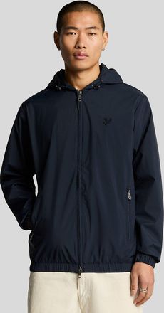 Lyle & Scott Tonal Eagle Hooded Bomberjack - Donkerblauw