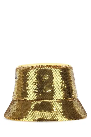 Prada Gold sequins bucket hat