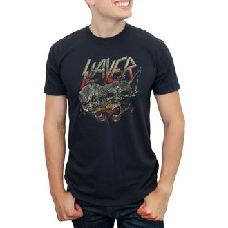 Slayer Mens Slayer Demon Faces Distressed Graphic T-Shirt in Black at Nordstrom, Size Xxx-Large